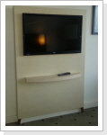 TV Fertigmontage an Wandpanel TV Fertigmontage an Wandpanel